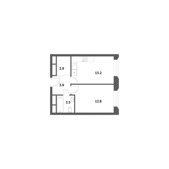 1-комнатная, 36.27м², ЖК Городские истории, 11 227 052 ₽